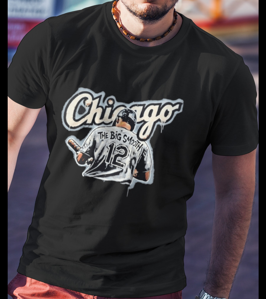 Chicago White Sox The Big Smooth 12 Colson Montgomery T-Shirt