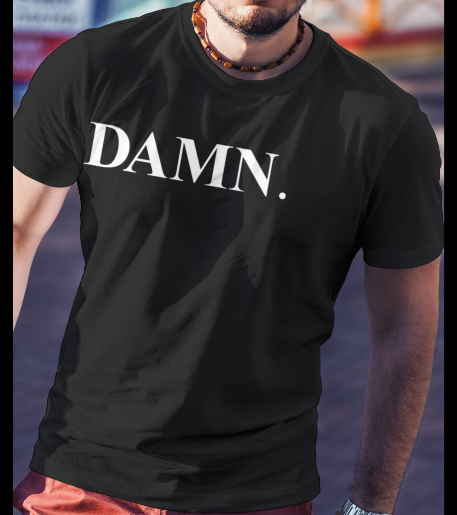 Kendrick Lamar Damn Classic Album Cover Style Tank T-Shirt