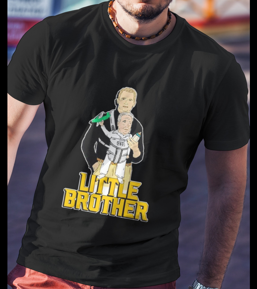 Little Brother Michigan Wolverines Izzo Parody Feed Milk T-Shirt