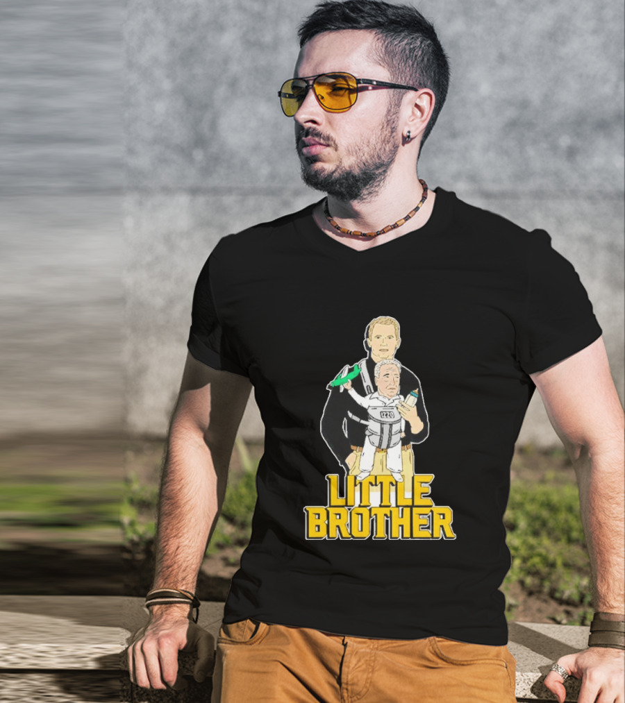Little Brother Michigan Wolverines Izzo Parody Feed Milk T-Shirt