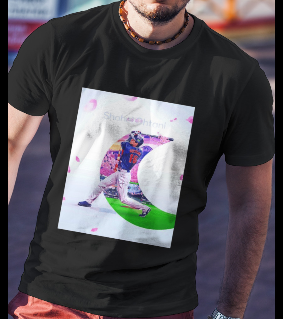 Shohei Ohtani Los Angeles Dodgers World Baseball Classic 2026 MVP Blossom Swinging Victory T-Shirt