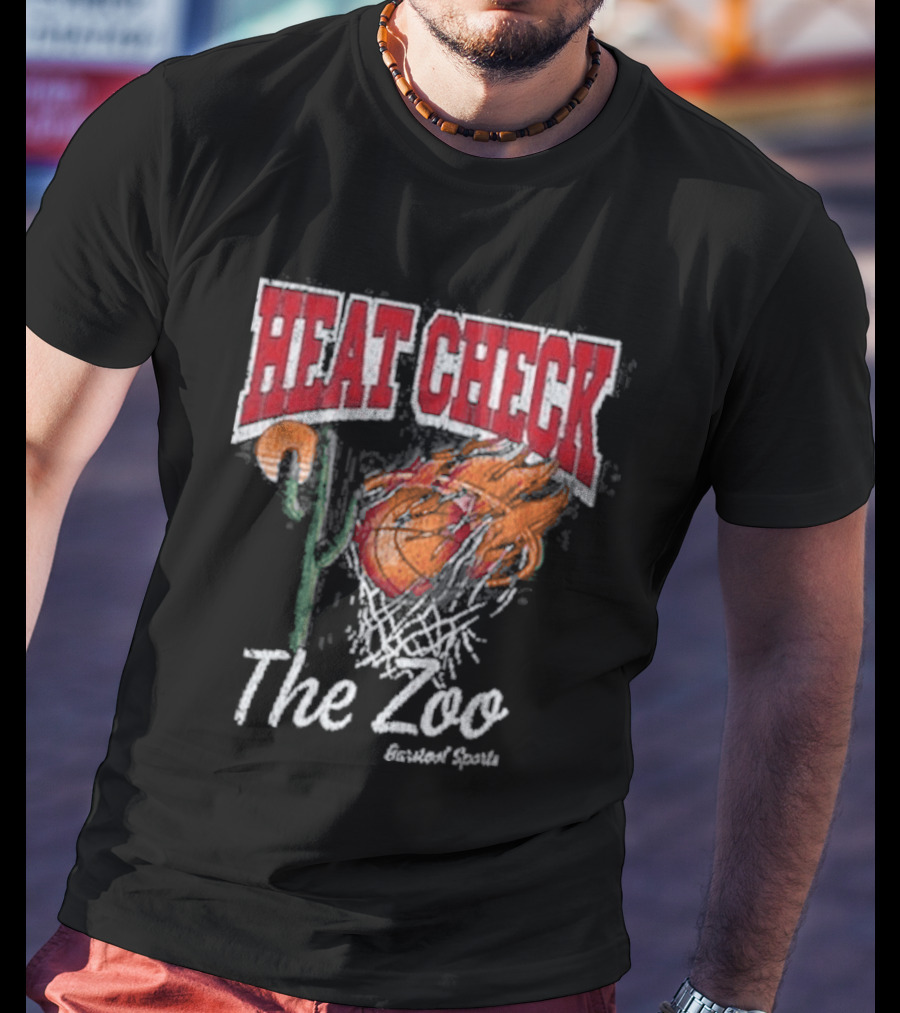 Heat Check The Zoo Basketball T-Shirt