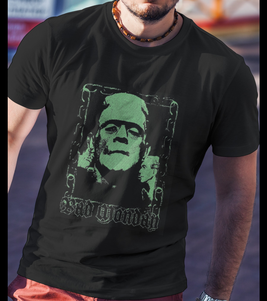 Bad Monday Stein Frankenstein's Monster T-Shirt