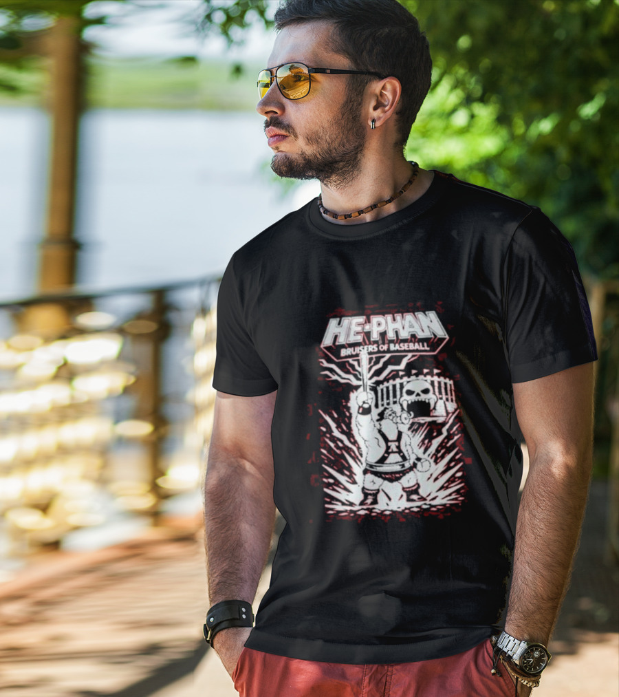 He Phan And The Bruisers Of Baseball T-Shirt