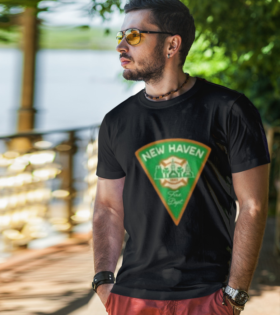 New Haven Fire Dept Emerald Society St Patrick's Day 2026 T-Shirt