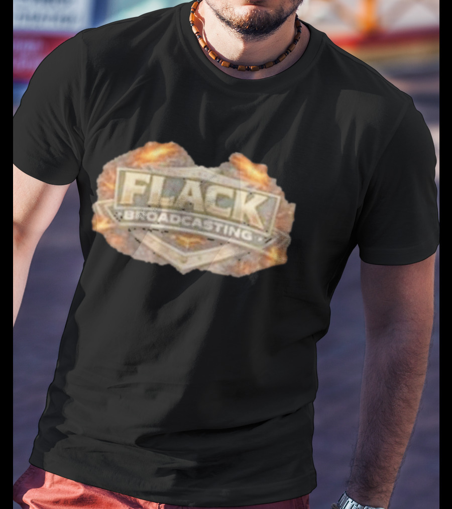 North Country Flack Broadcasting Fire T-Shirt
