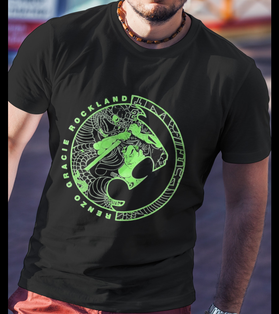 Renzo Gracie Rockland Brazilian Jiu Jitsu Academy Circle T-Shirt