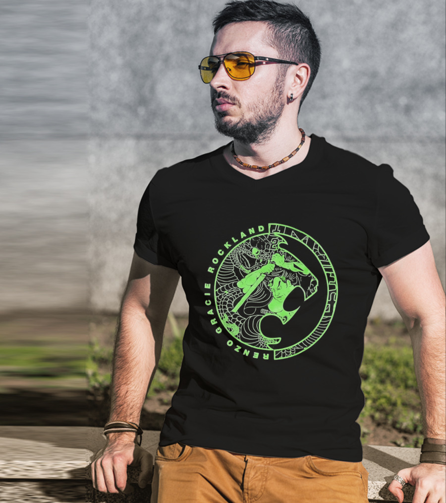 Renzo Gracie Rockland Brazilian Jiu Jitsu Academy Circle T-Shirt