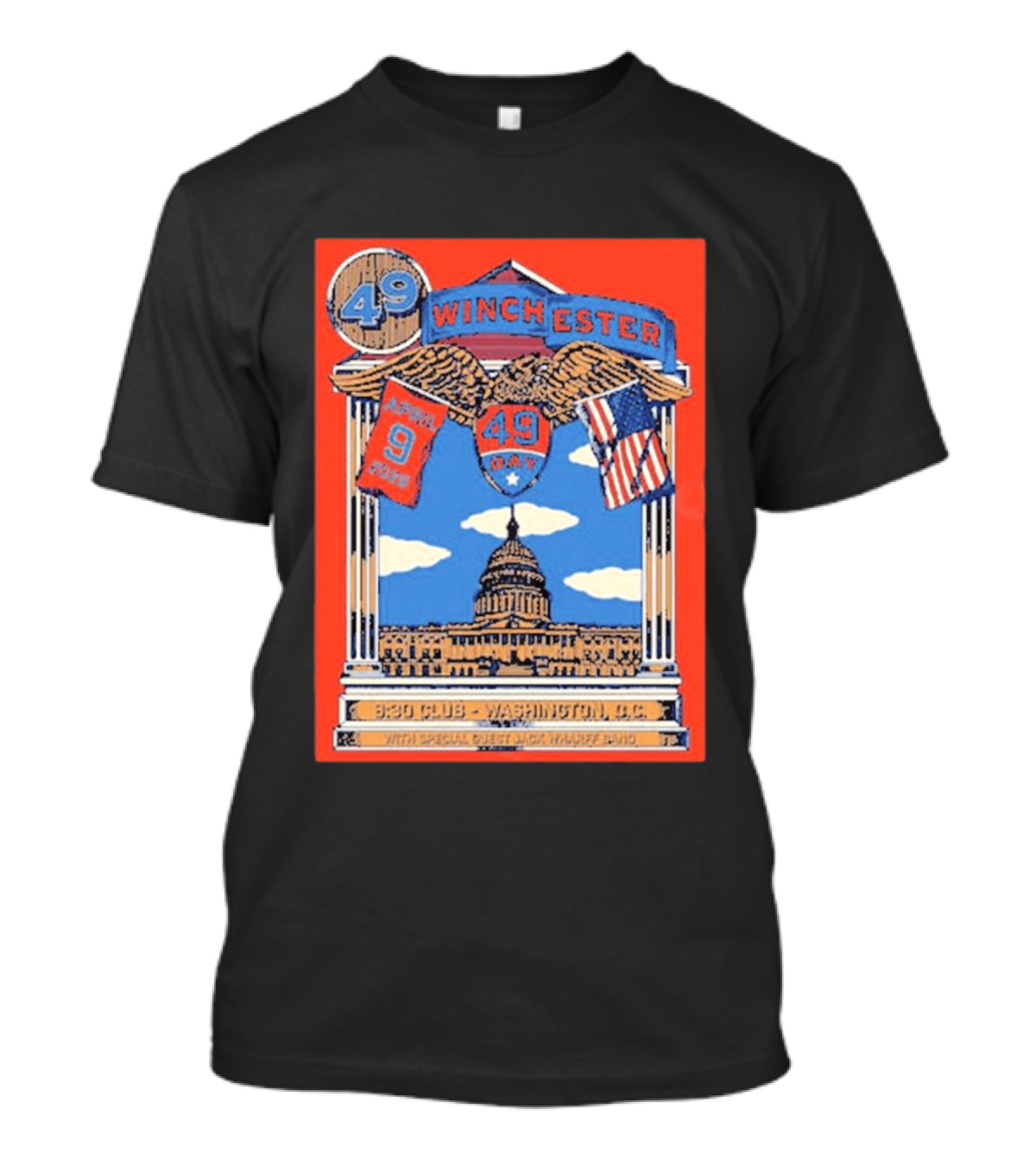 49 Winchester 930 Club Washington DC April 9 2026 Event Capitol T-Shirt