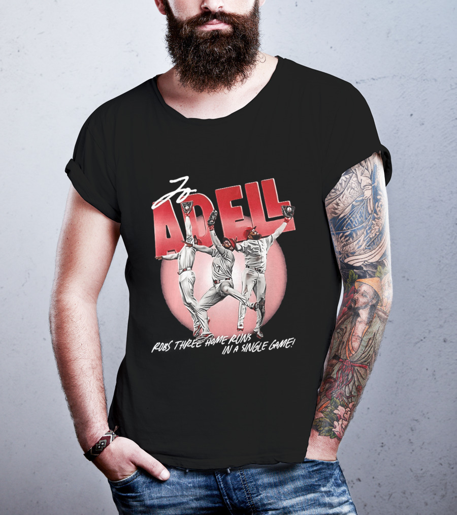 Jo Adell Los Angeles Angels Robbery Three Home Runs In A Single Game T-Shirt