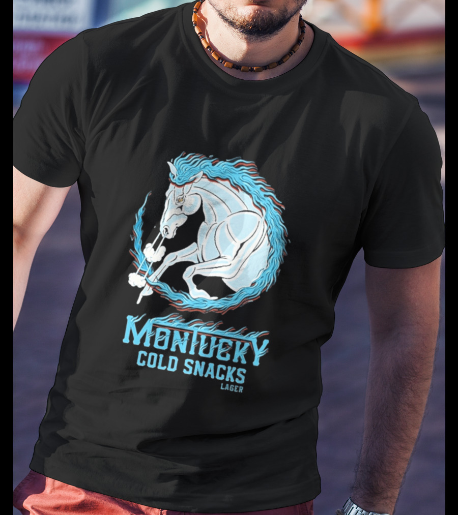 Montucky Cold Snacks Lager Year Of The Horse T-Shirt