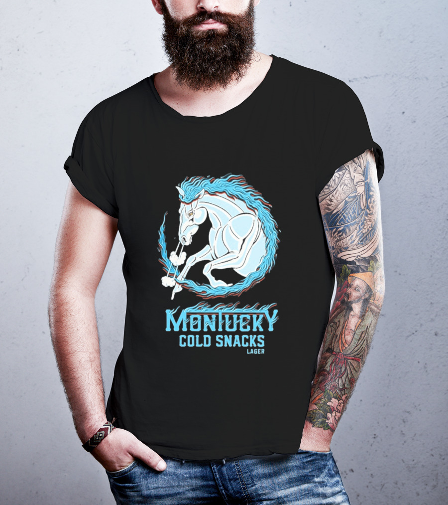 Montucky Cold Snacks Lager Year Of The Horse T-Shirt