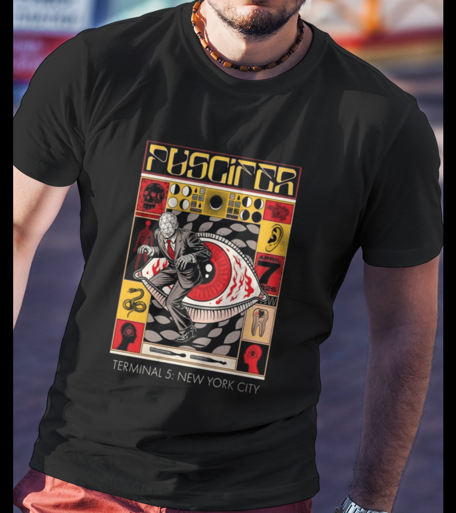 Puscifer Terminal 5 New York City Concert July 4 2026 Eye T-Shirt
