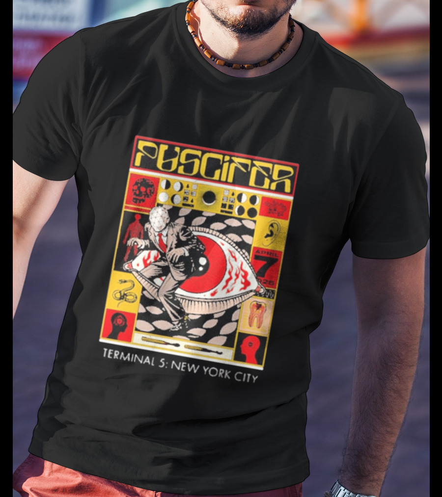 Puscifer The Normal Isn't Tour 2026 Terminal 5 New York City April 7 2026 Surreal T-Shirt