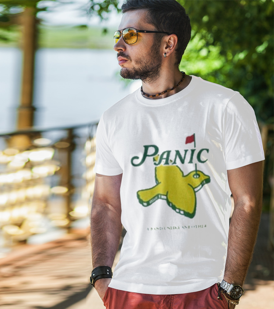 Panic Masters Area33 Bird And Flag T-Shirt