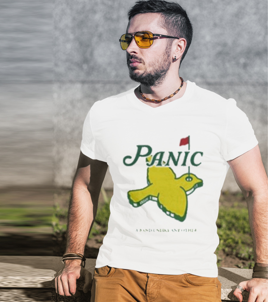 Panic Masters Area33 Bird And Flag T-Shirt