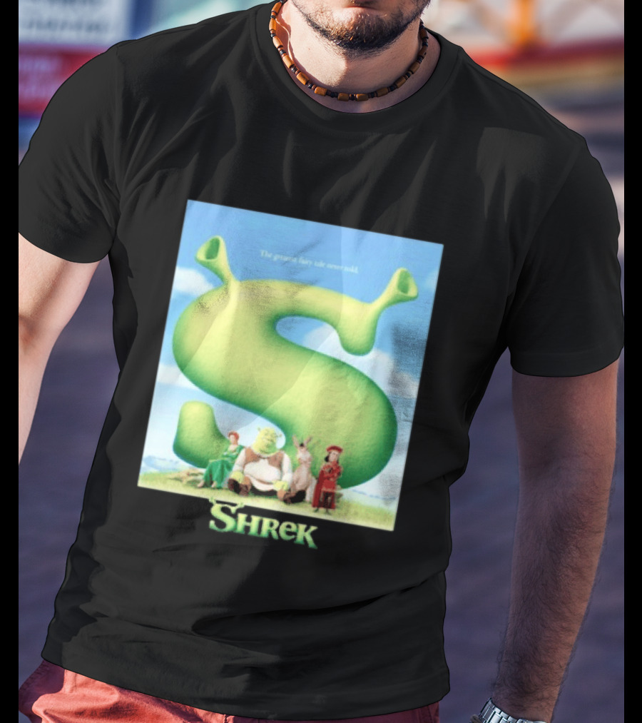 Shrek The Greatest Fairy Tale Never Told Movie Characters T-Shirt