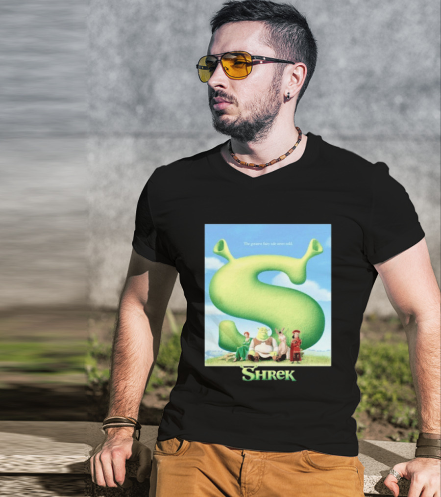 Shrek The Greatest Fairy Tale Never Told Movie Characters T-Shirt