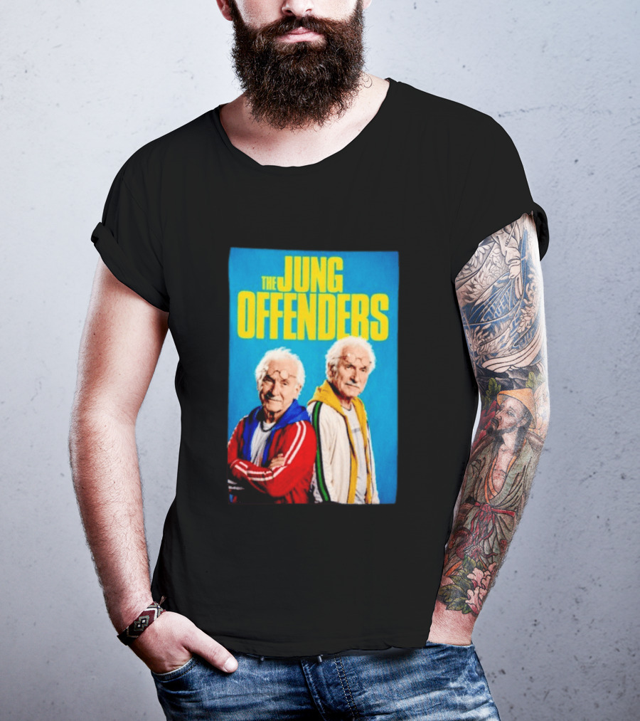 The Jung Offenders Comedy Duo Vintage Look T-Shirt