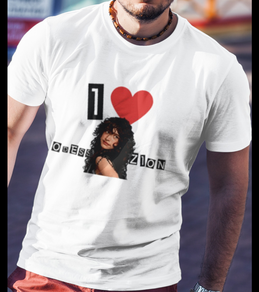 I Love Odessa A'Zion Heart T-Shirt
