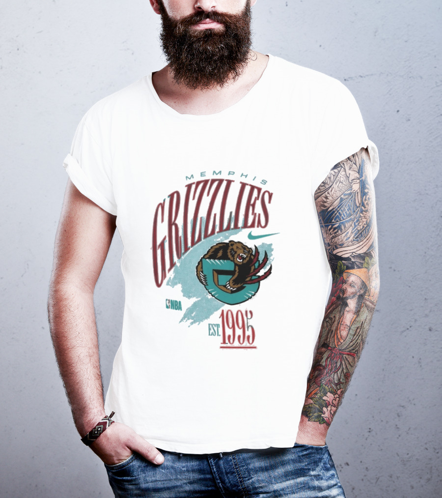 Memphis Grizzlies Est. 1995 NBA T-Shirt