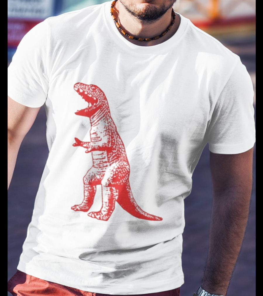 Red Rex Dinosaur Sheldon Cooper Bazinga T-Shirt