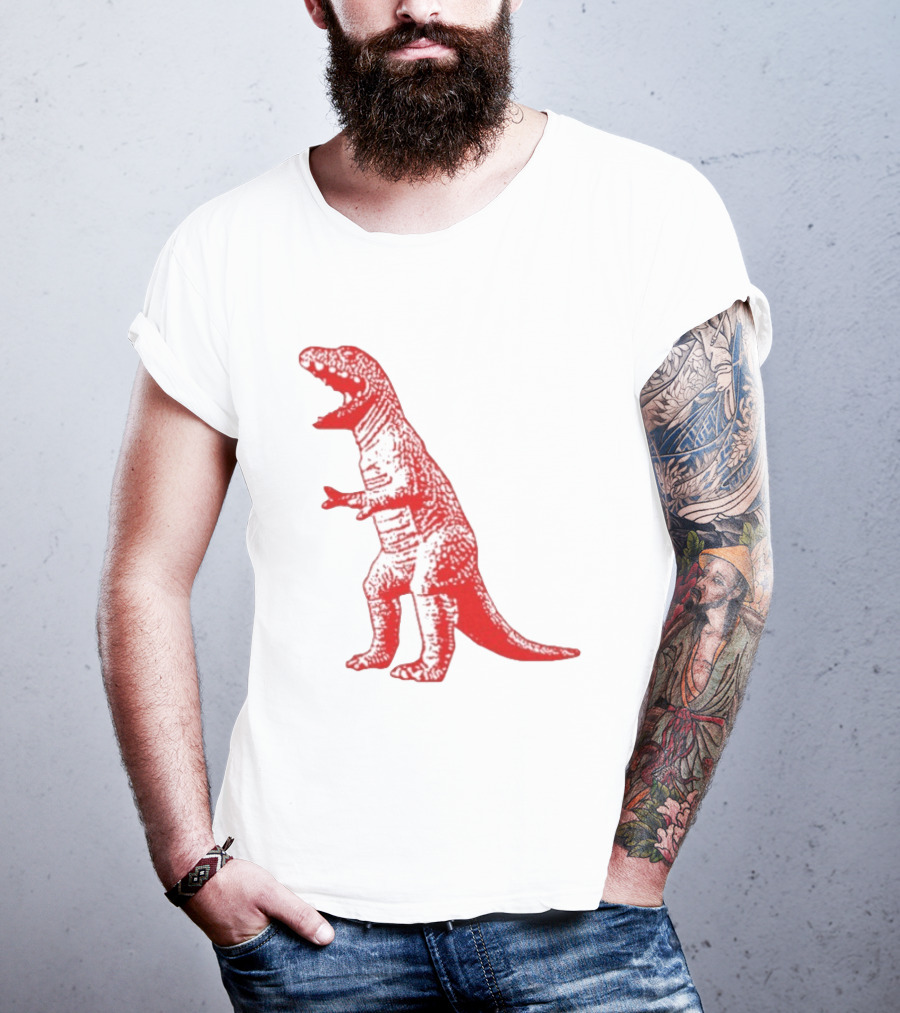 Red Rex Dinosaur Sheldon Cooper Bazinga T-Shirt