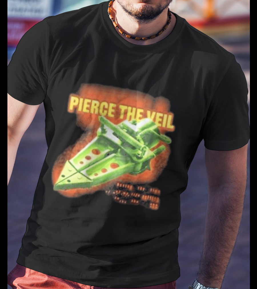 Pierce The Veil Jaws Movie Art Cover T-Shirt
