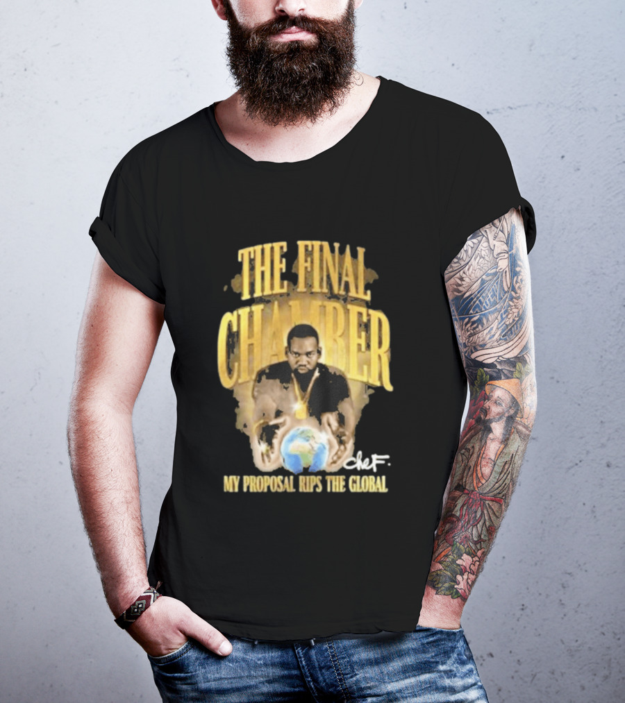 Raekwon The Final Chamber My Proposal Rips The Global Chef T-Shirt