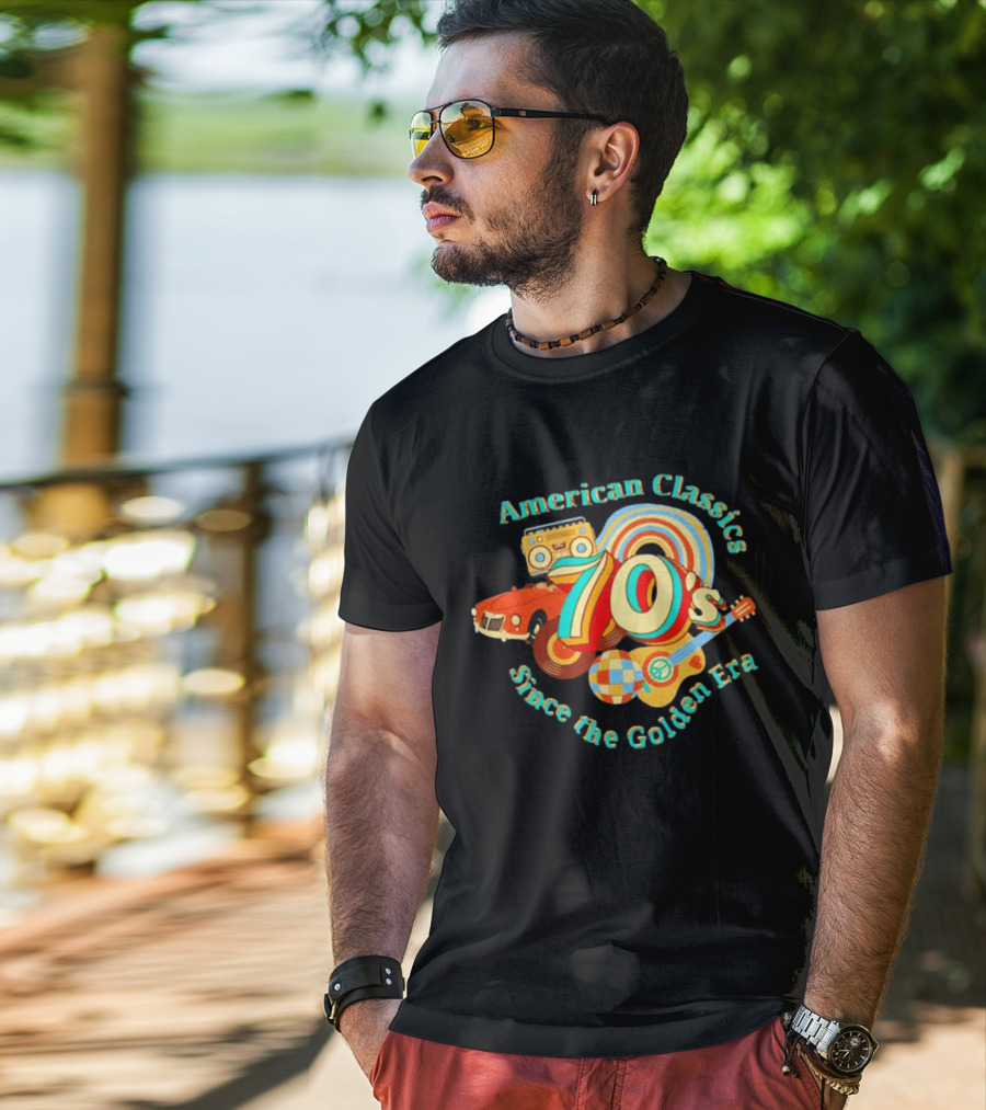 American Classics 70s Retro Vibes Since The Golden Era T-Shirt
