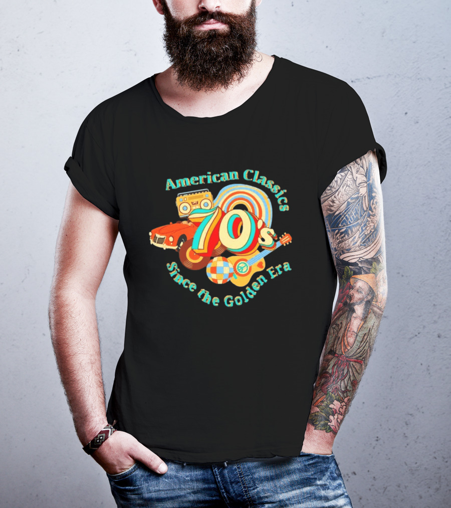American Classics 70s Retro Vibes Since The Golden Era T-Shirt