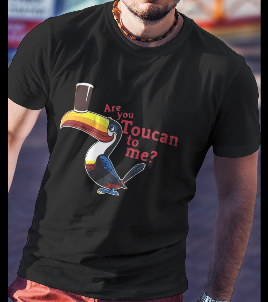 Are You Toucan To Me Guinness Toucan Balancing Pint T-Shirt