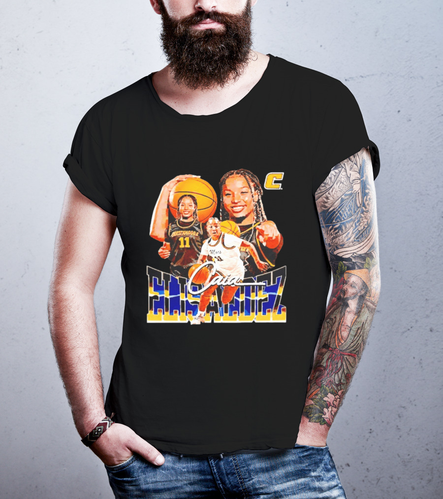 Caia Elisaldez Chattanooga Mocs Basketball Player 11 T-Shirt