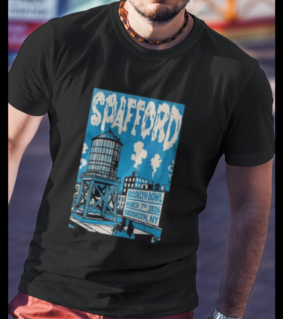 Spafford Brooklyn Bowl March 7th 2026 Brooklyn NY T-Shirt
