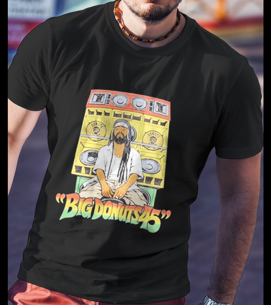 Esp Trickstar Big Donuts 45 Brutus Sound System Reggae Vibes T-Shirt