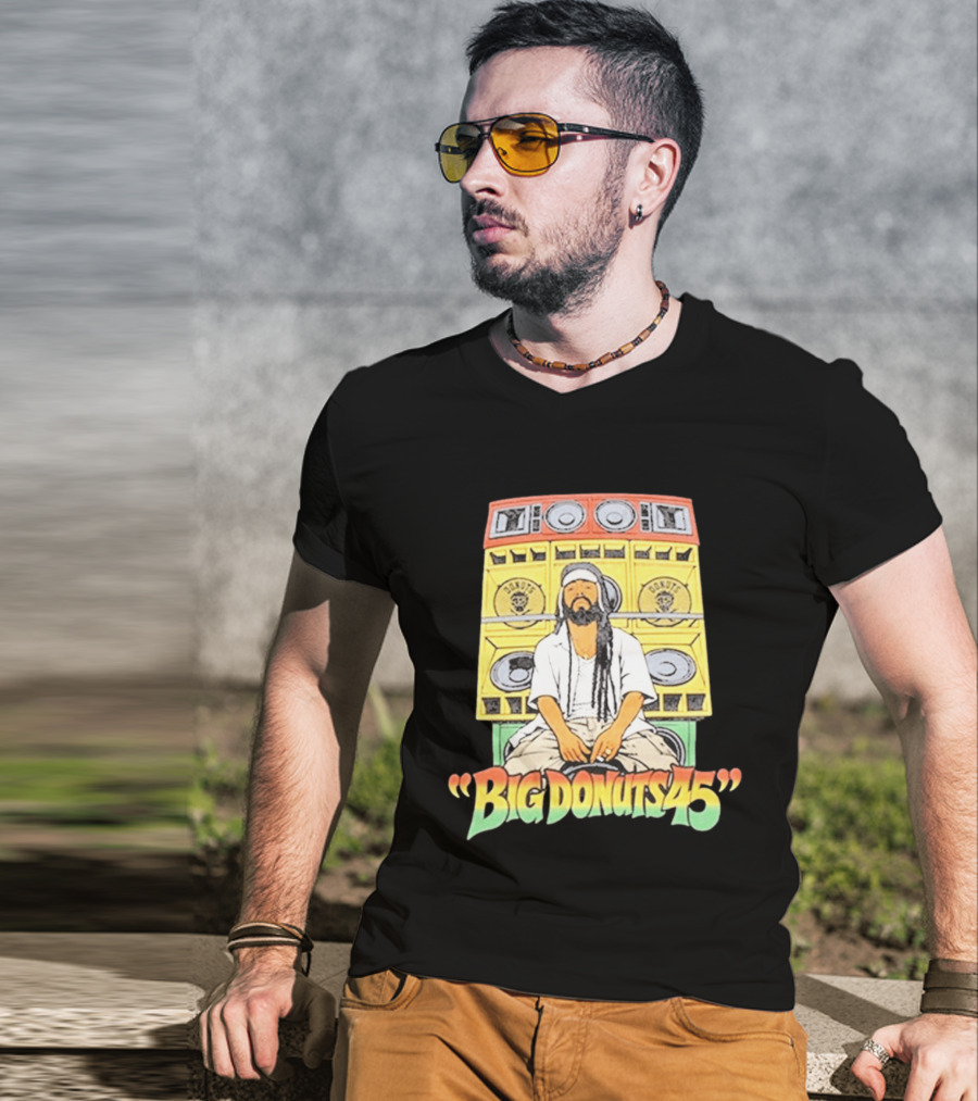 Esp Trickstar Big Donuts 45 Brutus Sound System Reggae Vibes T-Shirt