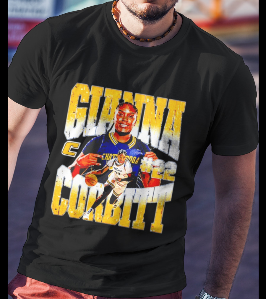 Gianna Corbitt Chattanooga Mocs #22 Basketball T-Shirt