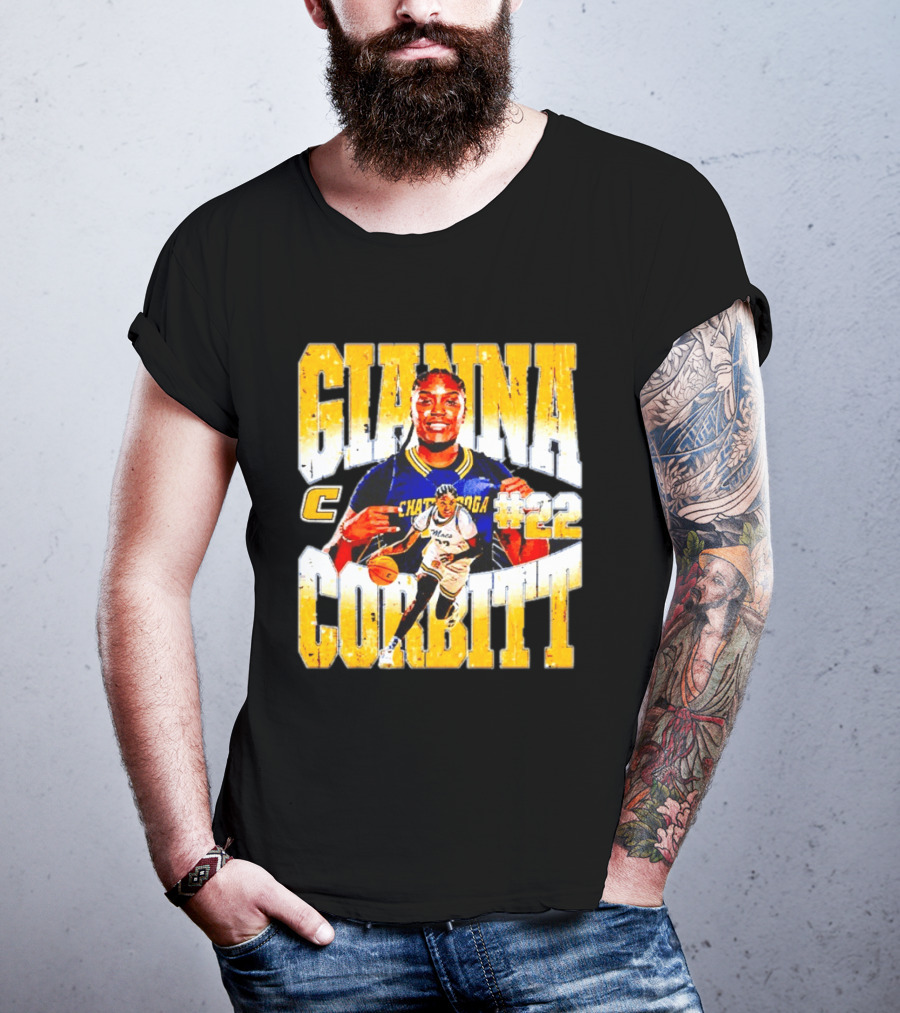 Gianna Corbitt Chattanooga Mocs #22 Basketball T-Shirt