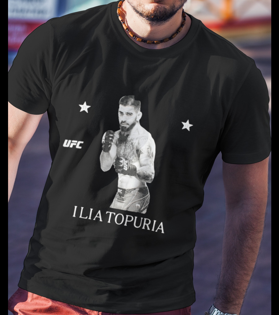 Wacko Maria UFC Ilia Topuria MMA Fighter T-Shirt