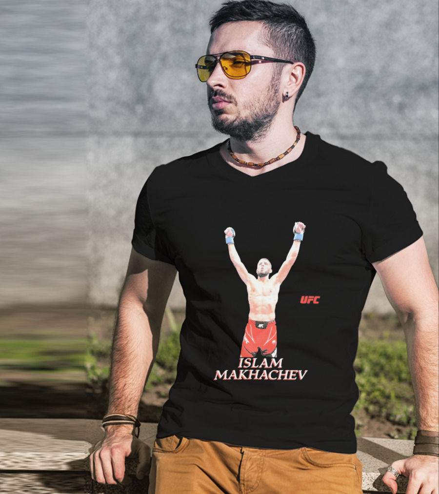 Islam Makhachev UFC Victory Celebration Wacko Maria T-Shirt