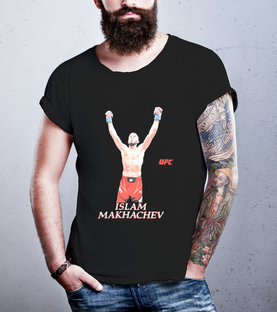 Islam Makhachev UFC Victory Celebration Wacko Maria T-Shirt