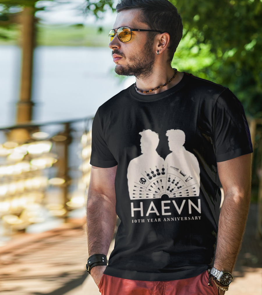 HAEVN 10th Year Anniversary Silhouette And Musical T-Shirt