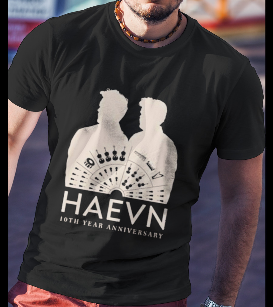 HAEVN 10th Year Anniversary Silhouette And Musical T-Shirt