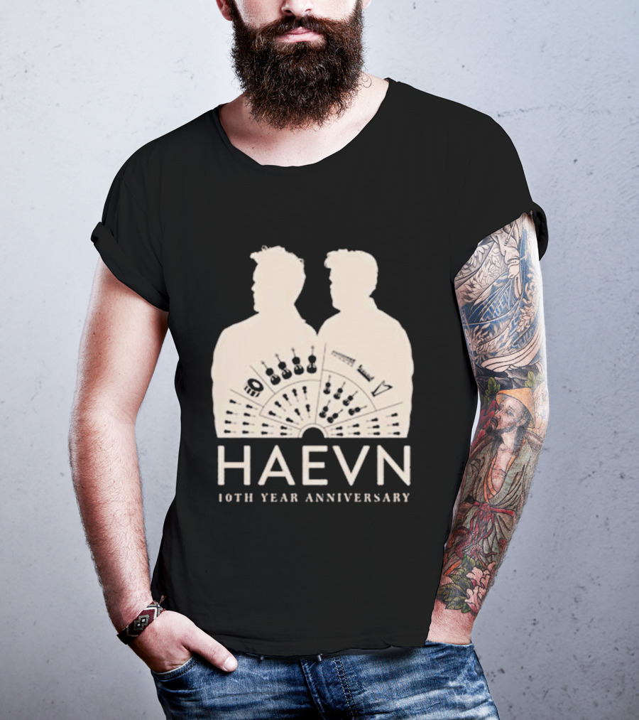 HAEVN 10th Year Anniversary Silhouette And Musical T-Shirt