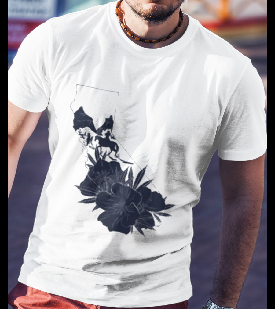 Crooks & Castles Califas California Script Floral T-Shirt