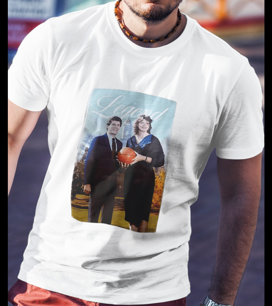 UConn Big East Legend Peggy Myers Basketball Custom T-Shirt