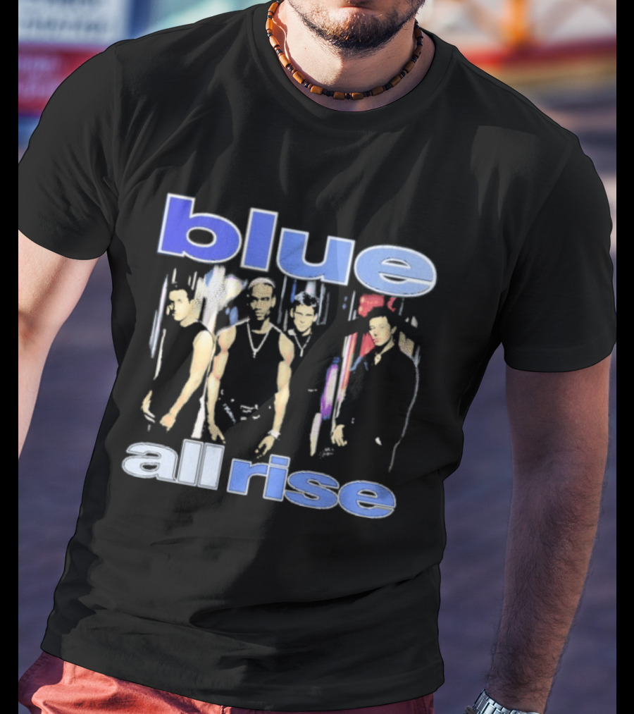 Blue All Rise Bootleg Music Group Edition T-Shirt