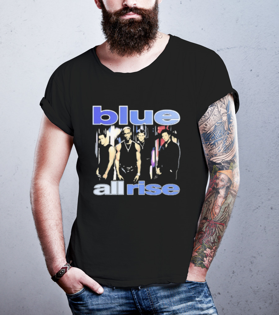 Blue All Rise Bootleg Music Group Edition T-Shirt