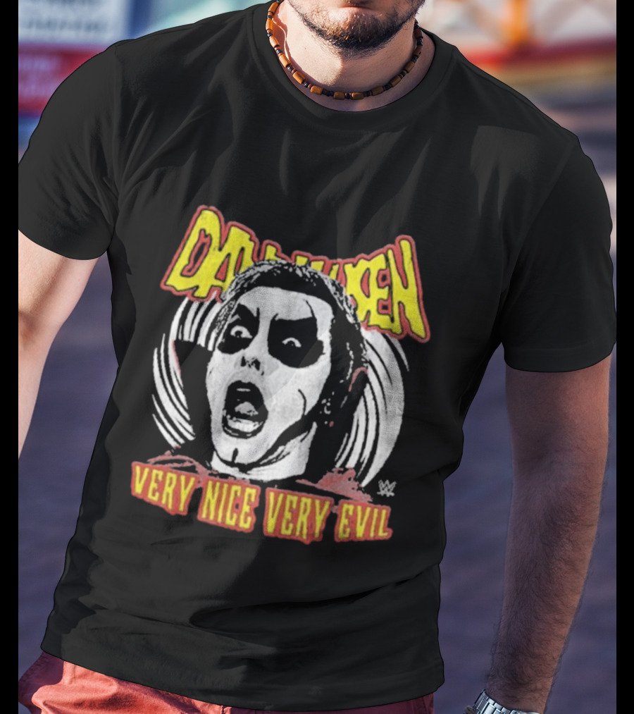 Danhausen Very Nice Very Evil WWE Horror Scream Face T-Shirt