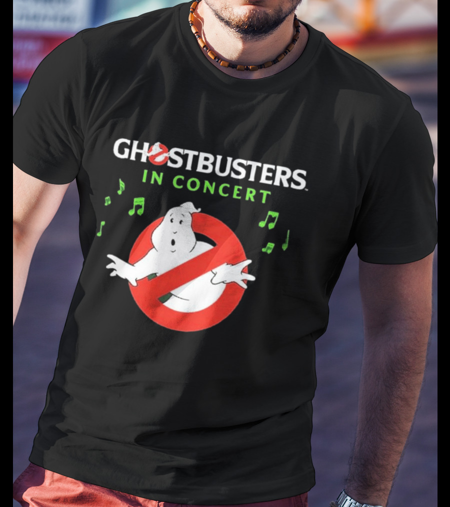 Ghostbusters In Concert 2026 North America Schedule Dates Iconic Music Event T-Shirt